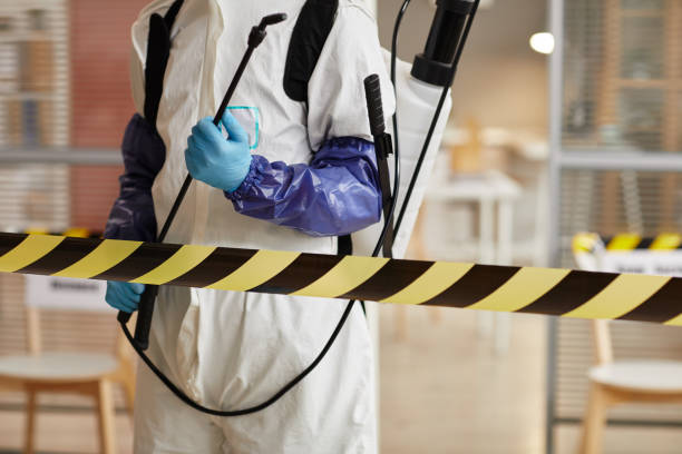 Professional Biohazard technician working in Kewaskum, WI